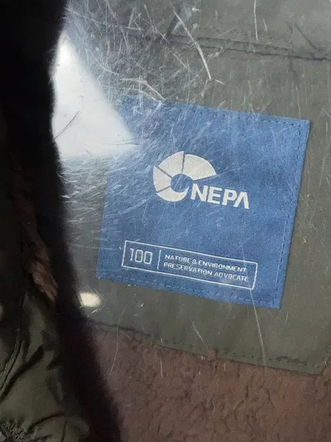 네파 카키 로고 누빔 퀄팅 경량 롱패딩 100 상품이미지7