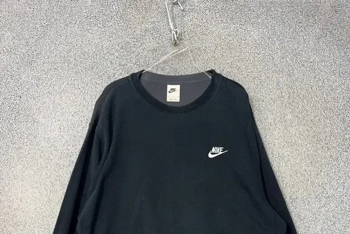 나이키 네이비 로고 맨투맨 XL 상품이미지3