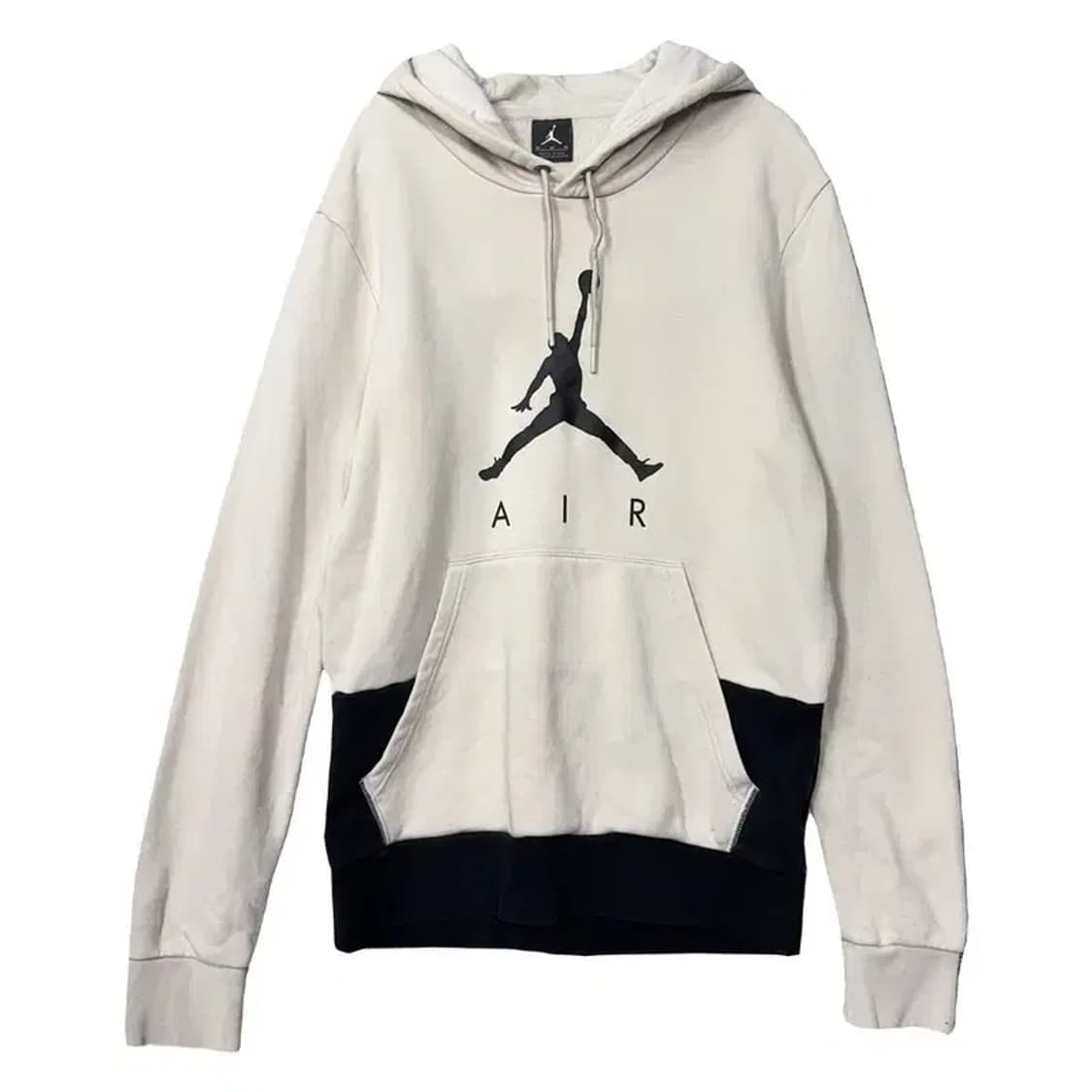 조던 프린팅 크림 후드티 M 상품이미지1