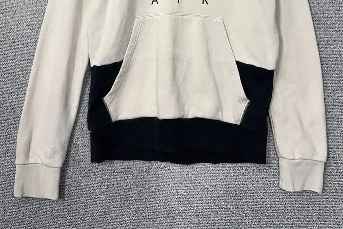 조던 프린팅 크림 후드티 M 상품이미지4