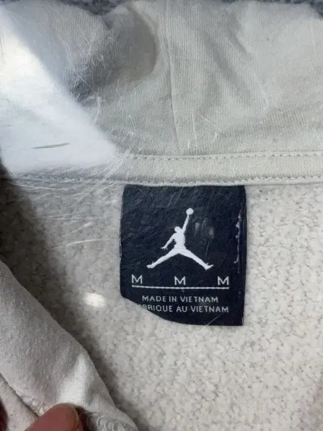 조던 프린팅 크림 후드티 M 상품이미지6