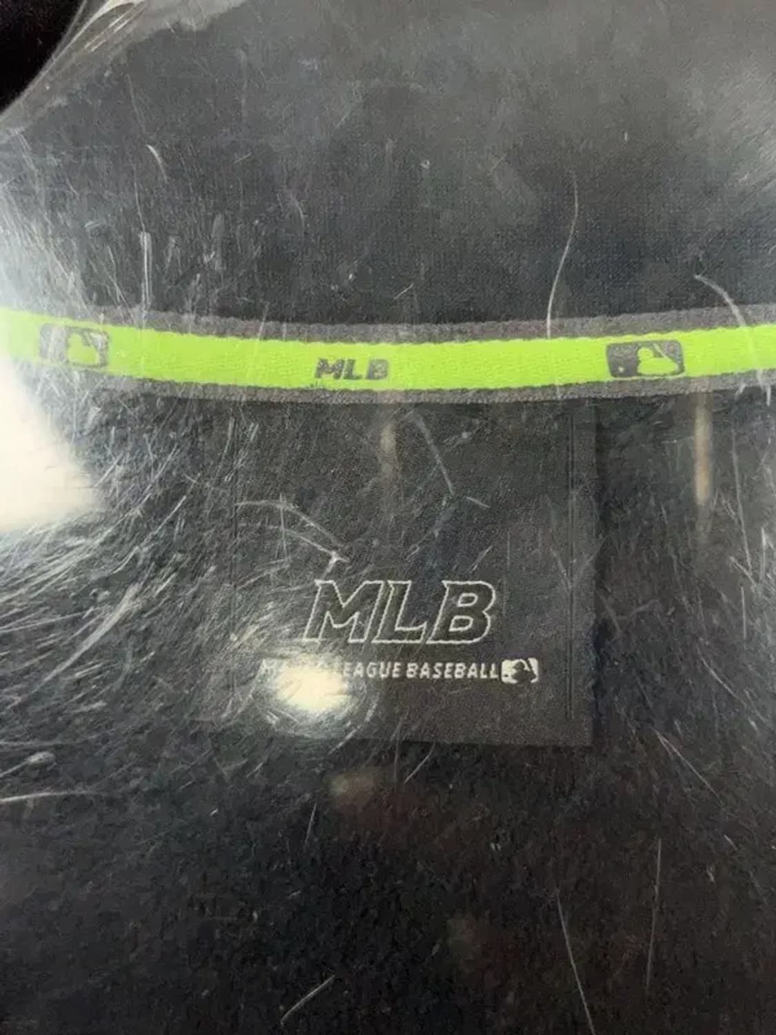 엠엘비 화이트삭스 블랙 로고 집업 저지 100 상품이미지7