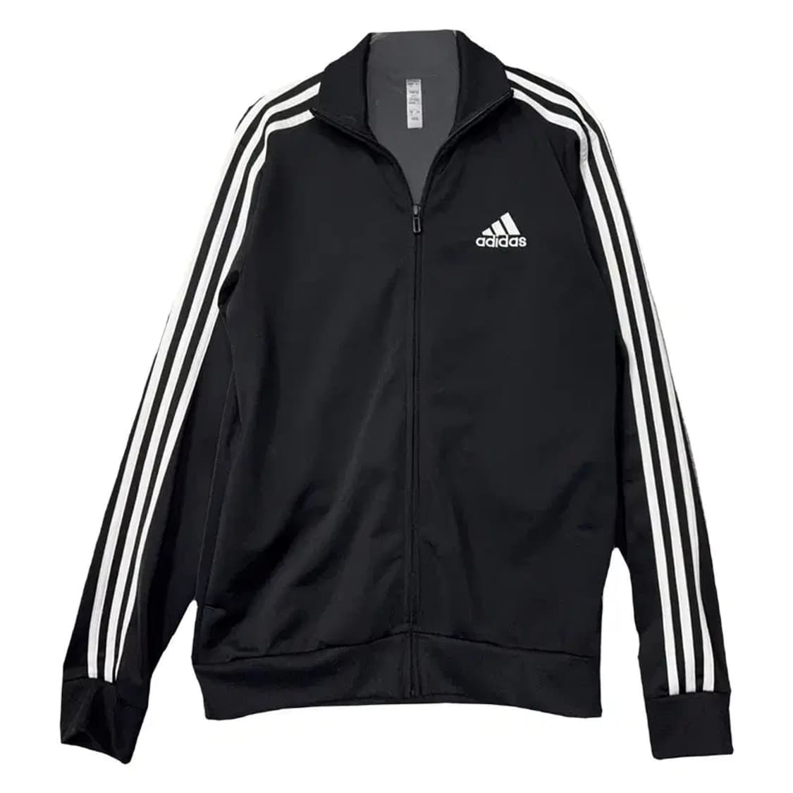 아디다스 오리지날 로고 검흰 집업 저지 M 상품이미지1