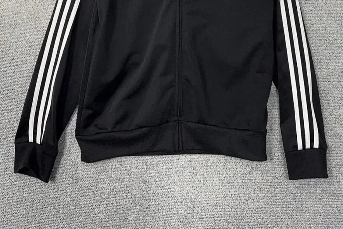 아디다스 오리지날 로고 검흰 집업 저지 M 상품이미지4