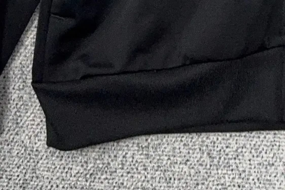 아디다스 오리지날 로고 검흰 집업 저지 M 상품이미지6