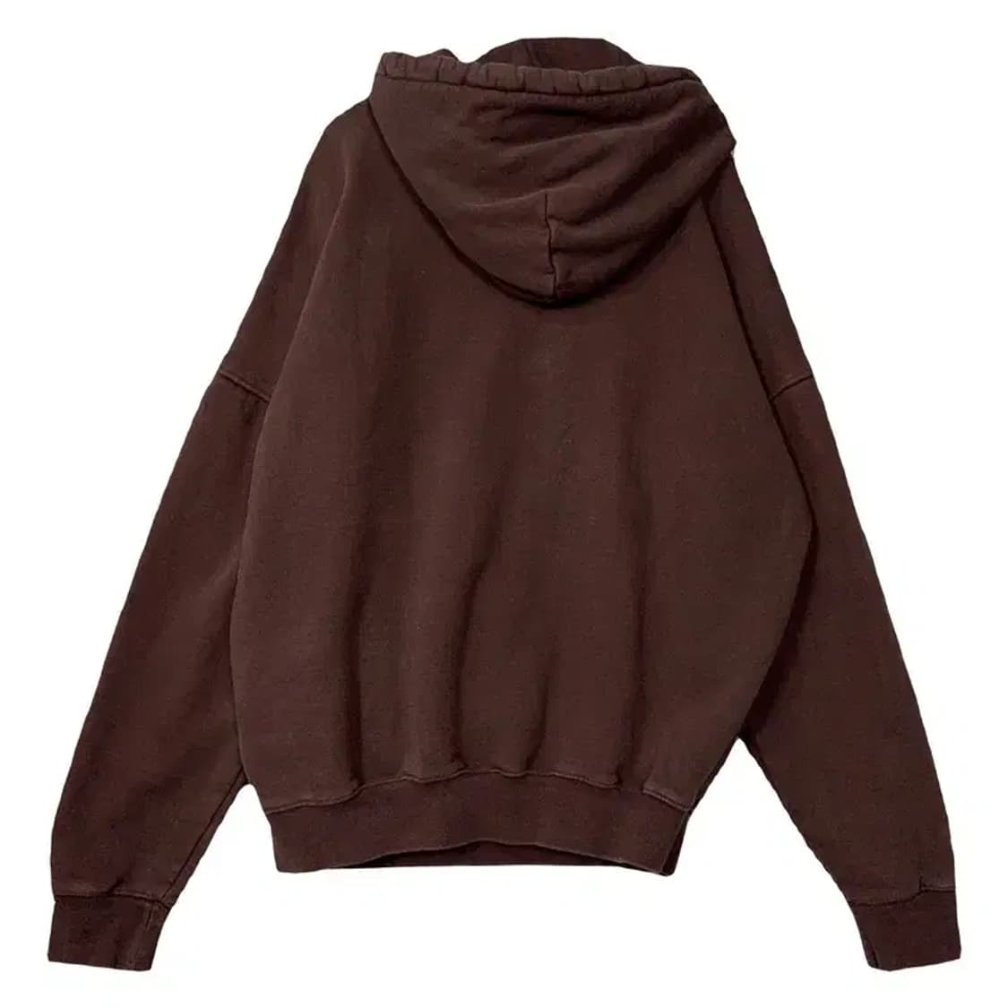 OIOI 5252 로고 브라운 후드티 L 상품이미지2