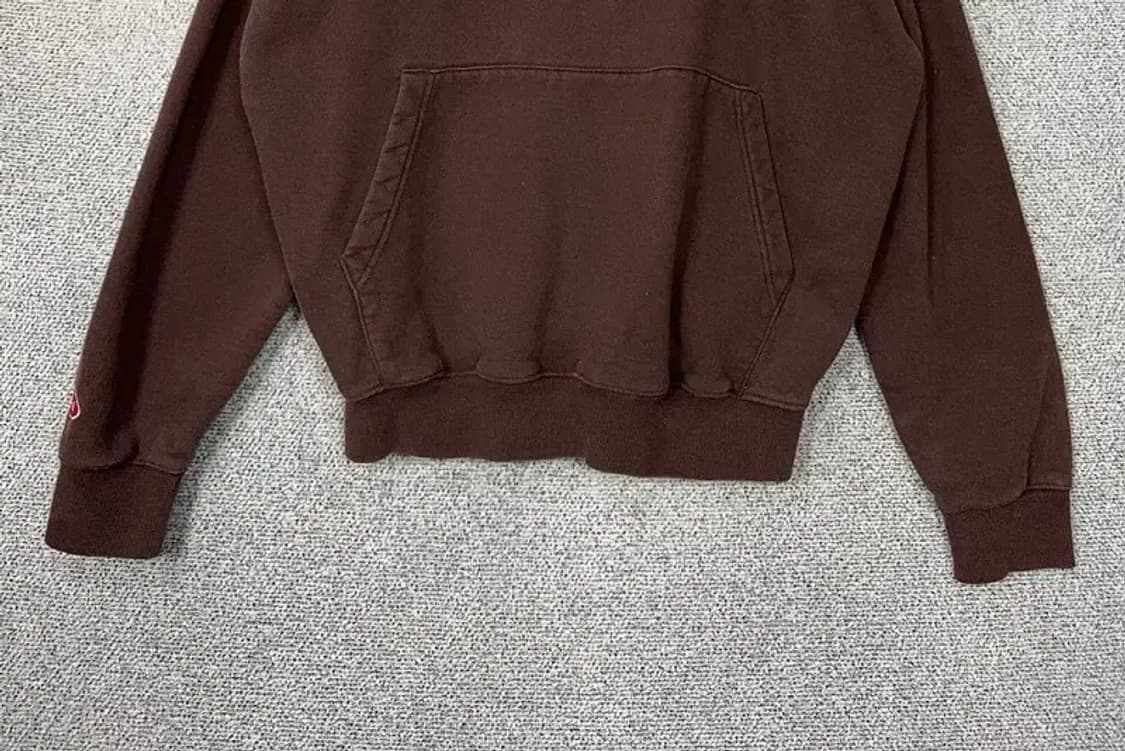 OIOI 5252 로고 브라운 후드티 L 상품이미지4