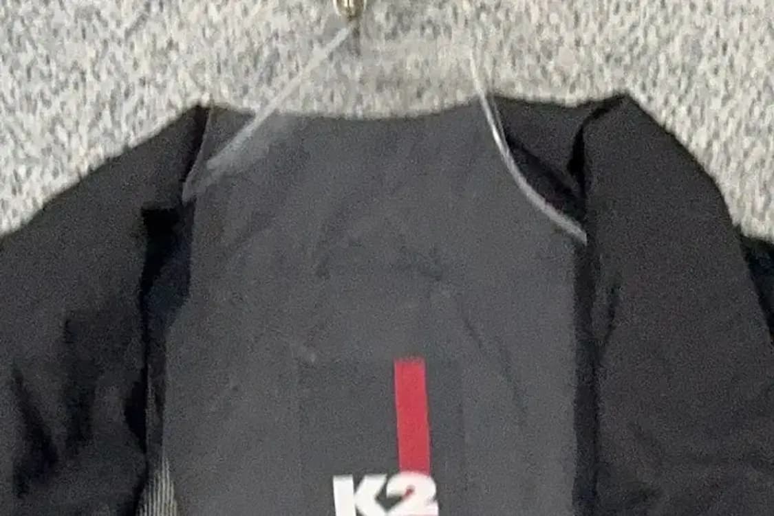 K2 블랙 로고 기능성 바람막이 100 상품이미지5