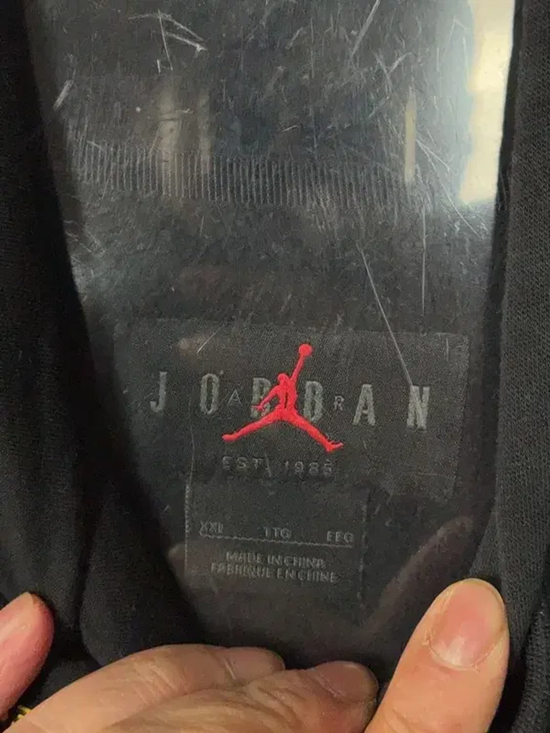 조던 파리생제르망 백프린팅 블랙 후드티 XXL 상품이미지7