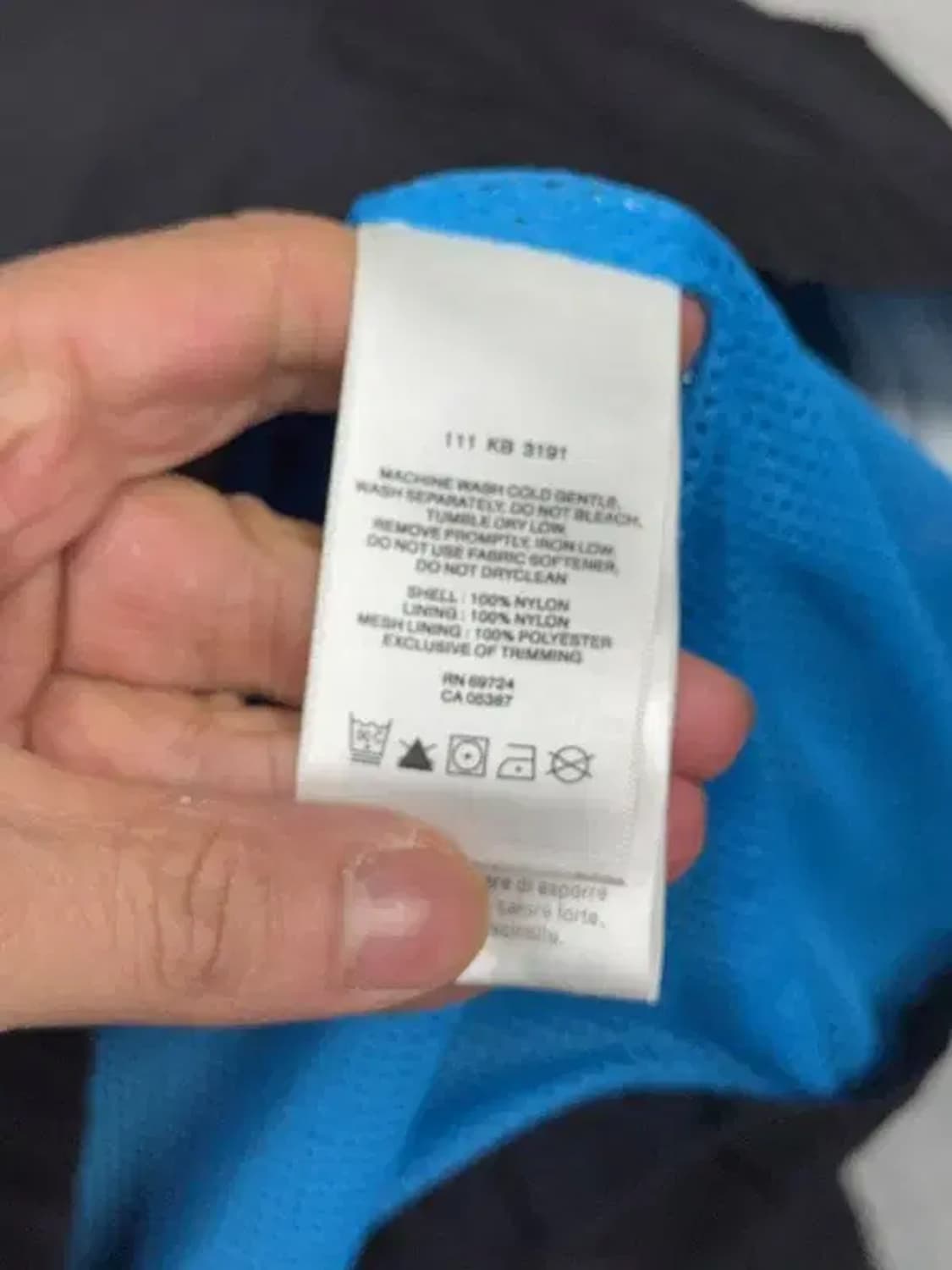 콜롬비아 블랙 기능성 후드 바람막이 L 상품이미지7