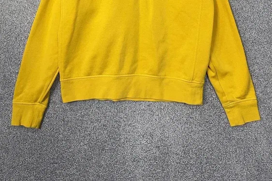 나이키 옐로우 센터 로고 맨투맨 M 상품이미지4