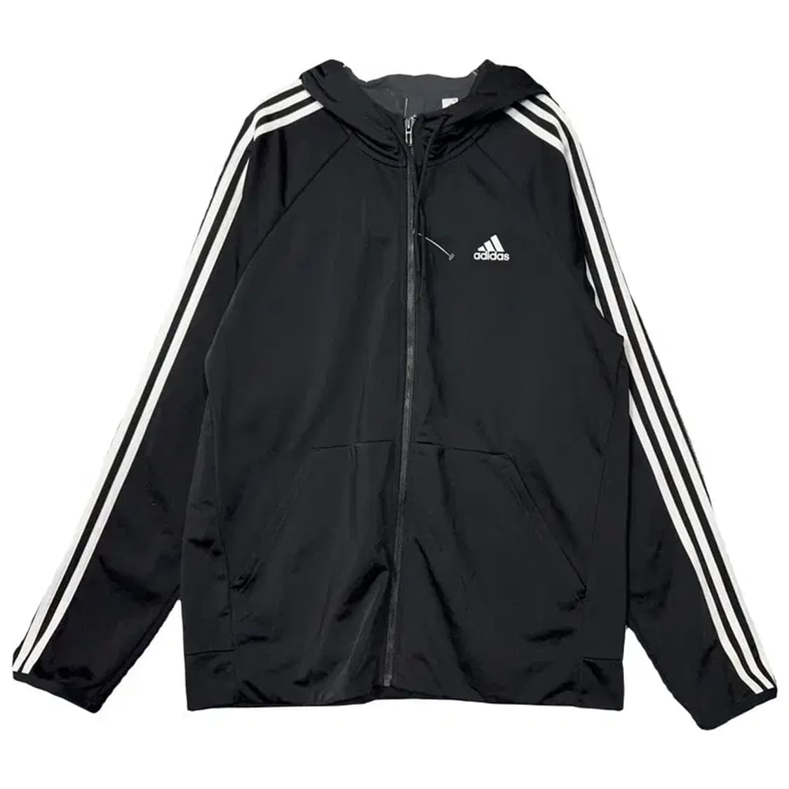 아디다스 로고 삼선 트랙 후드집업 110 상품이미지1