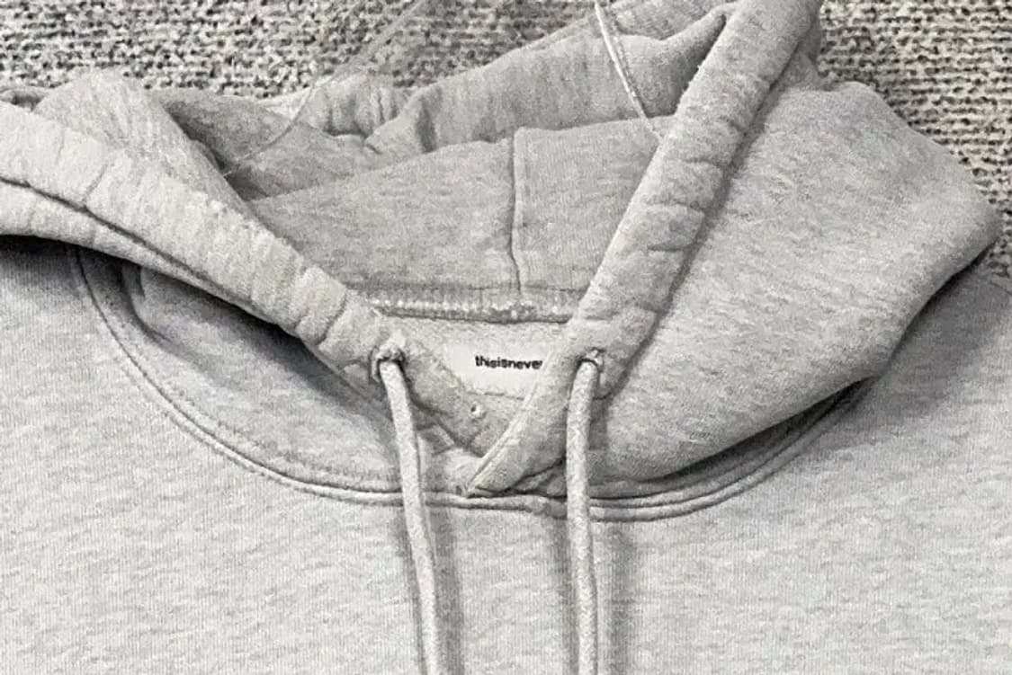 디스이즈네버댓 자수 스펠 로고 스웻 후드티 FREE 상품이미지5