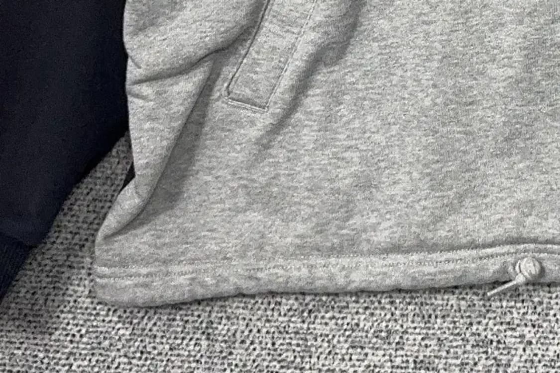 뉴발란스 로고 반집업 후드티 XL 상품이미지6