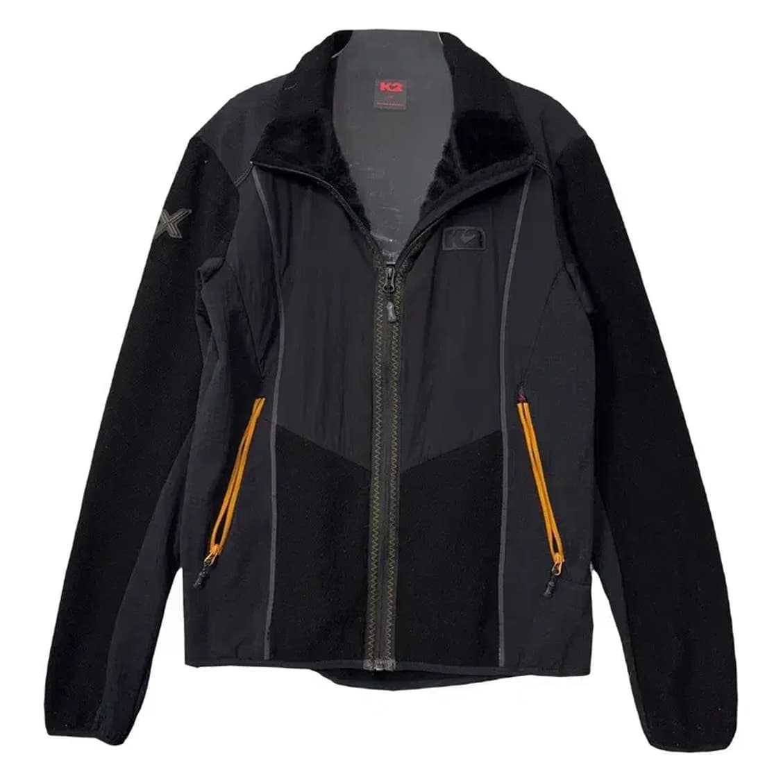 K2 블랙 로고 후리스 집업 95 상품이미지1