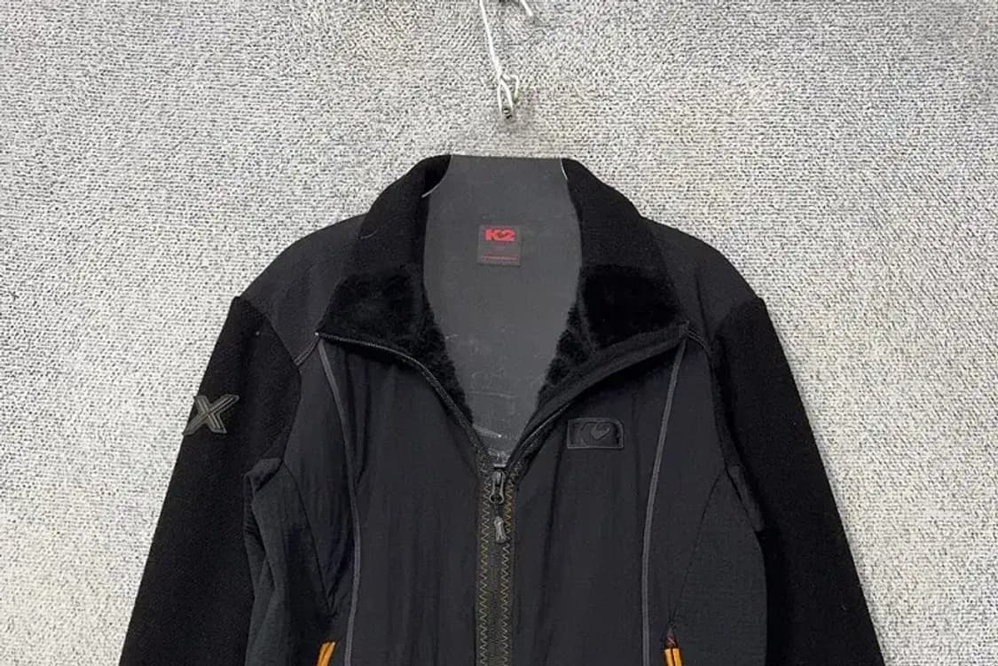 K2 블랙 로고 후리스 집업 95 상품이미지3