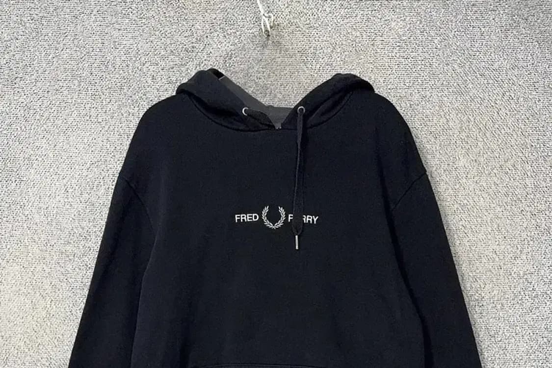 프레드페리 스펠 로고 후드티 M 상품이미지3