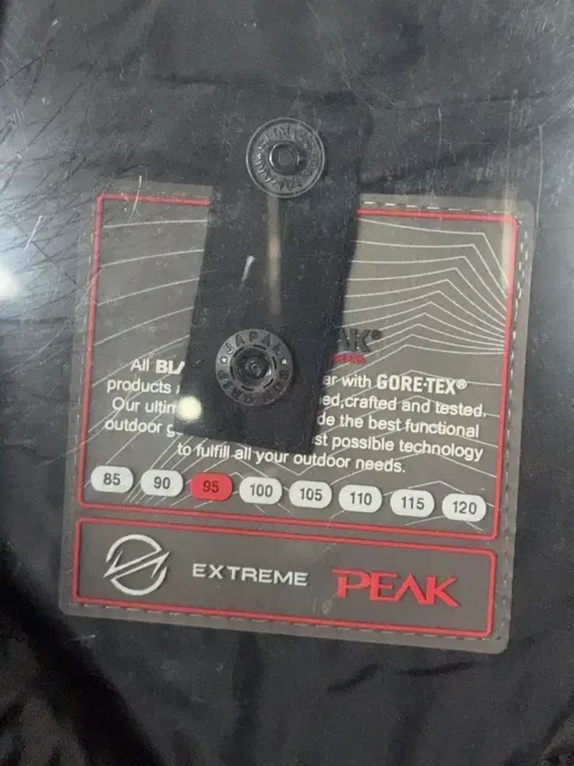 블랙야크 블랙 고어텍스 기능성 바람막이 95 상품이미지7