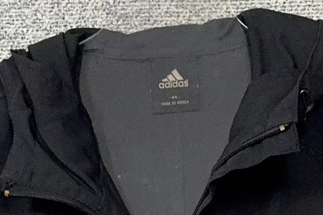 아디다스 블랙 로고 바람막이 95 상품이미지5