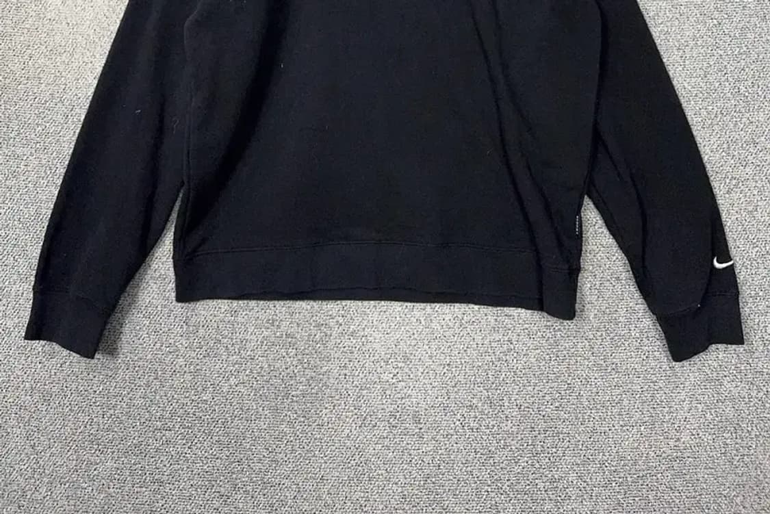 나이키 블랙 더블 스우시 맨투맨 L 상품이미지4