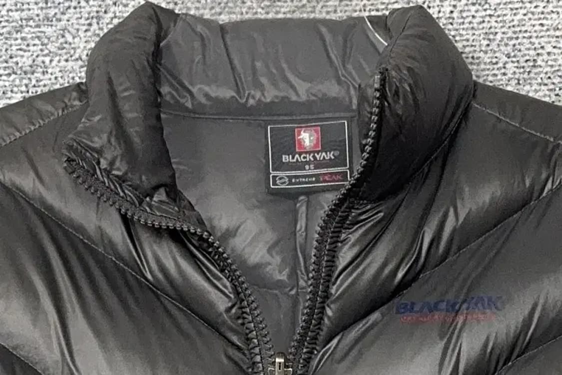 블랙야크 블랙 구스다운 경량 패딩 95 상품이미지5