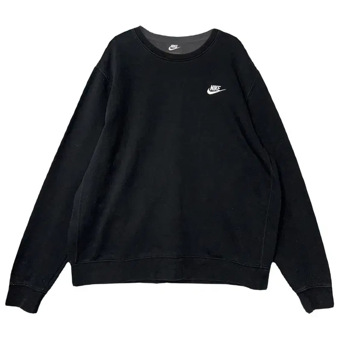 나이키 블랙 오버핏 맨투맨 XL 상품이미지1