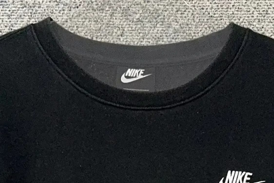 나이키 블랙 오버핏 맨투맨 XL 상품이미지5