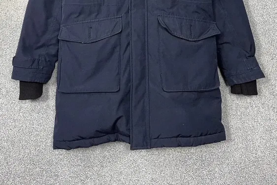 아이더 700 네이비 덕다운 패딩 S 상품이미지4