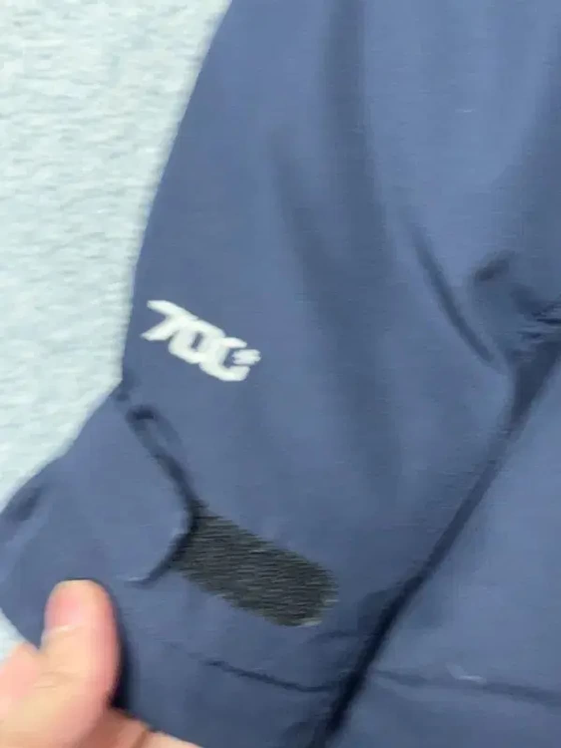 아이더 700 네이비 덕다운 패딩 S 상품이미지7