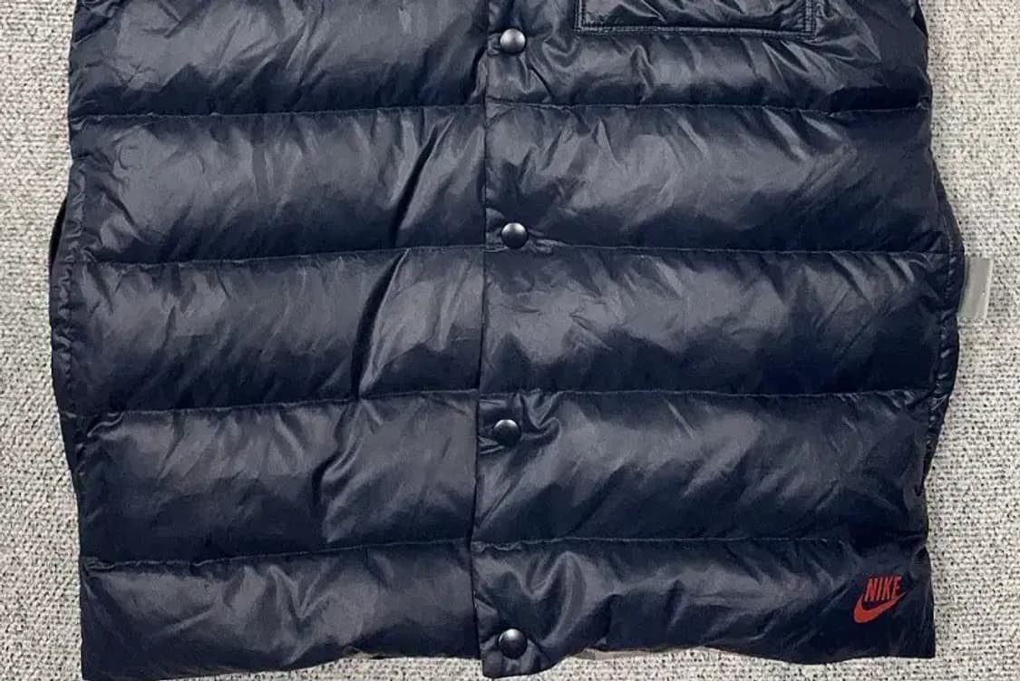 나이키 네이비 구스다운 패딩 조끼 M 상품이미지4