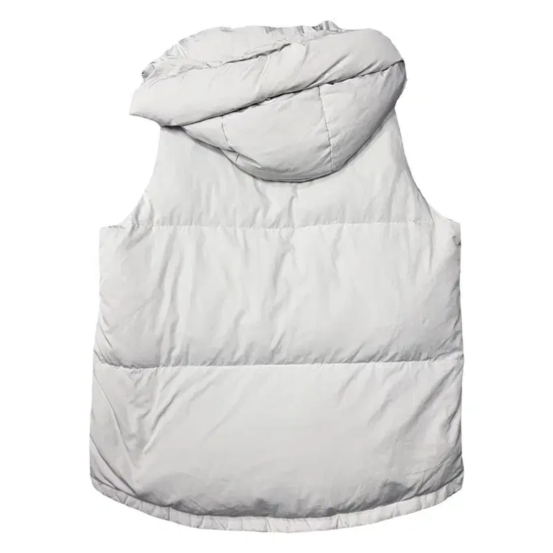 AZUL BY MOUSSY 라이트 그레이 다운 패딩 조끼 M 상품이미지2