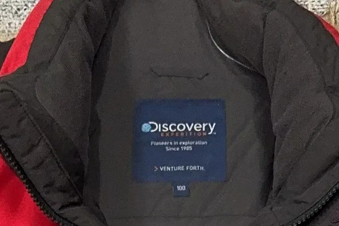 디스커버리 레드 구스다운 패딩 100 상품이미지5