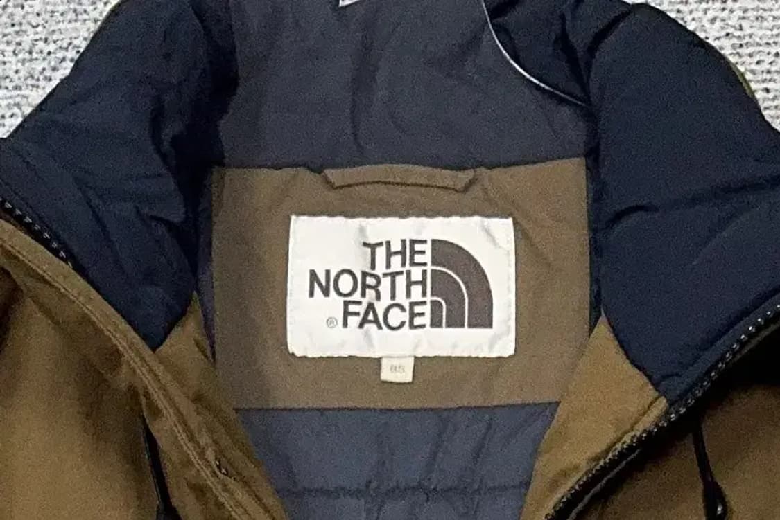 노스페이스 화이트 라벨 브라운 롱패딩 85 상품이미지5