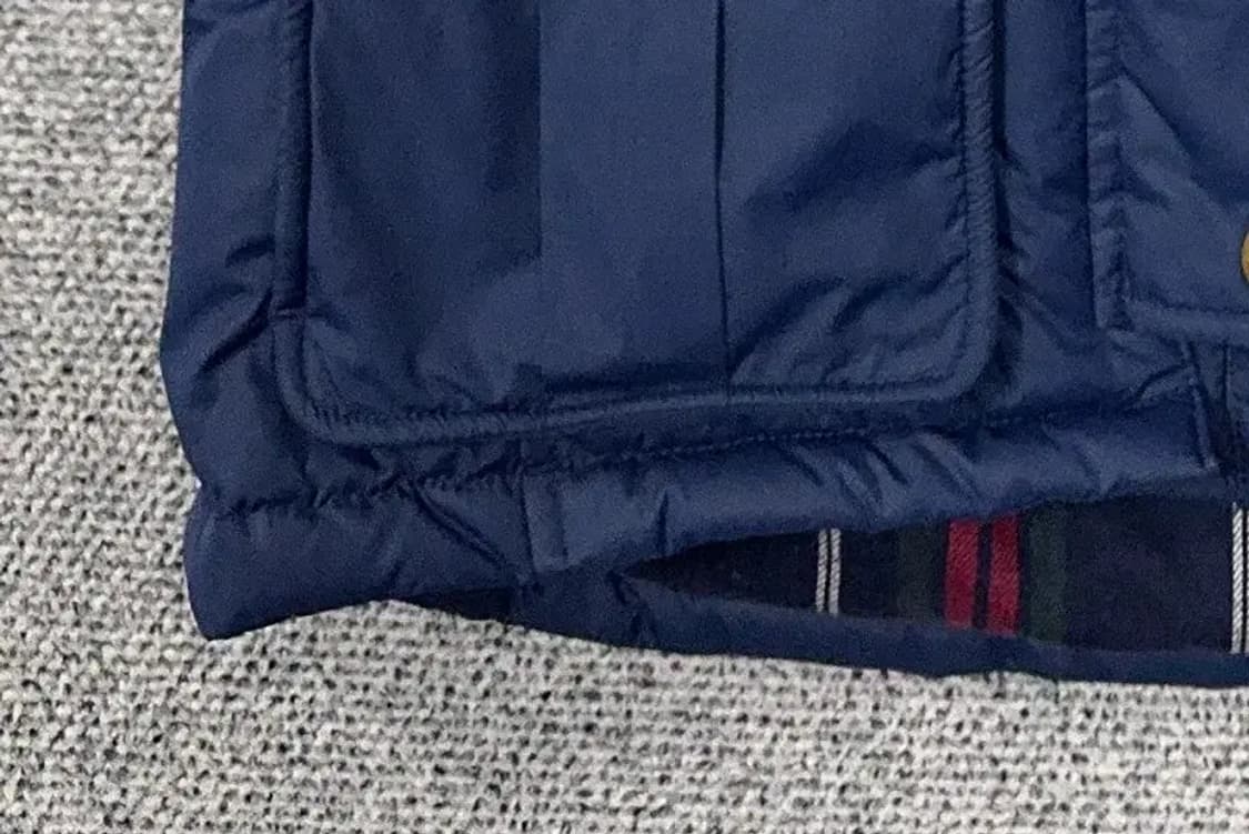 빈폴 네이비 금장 다운 패딩 조끼 90 상품이미지6