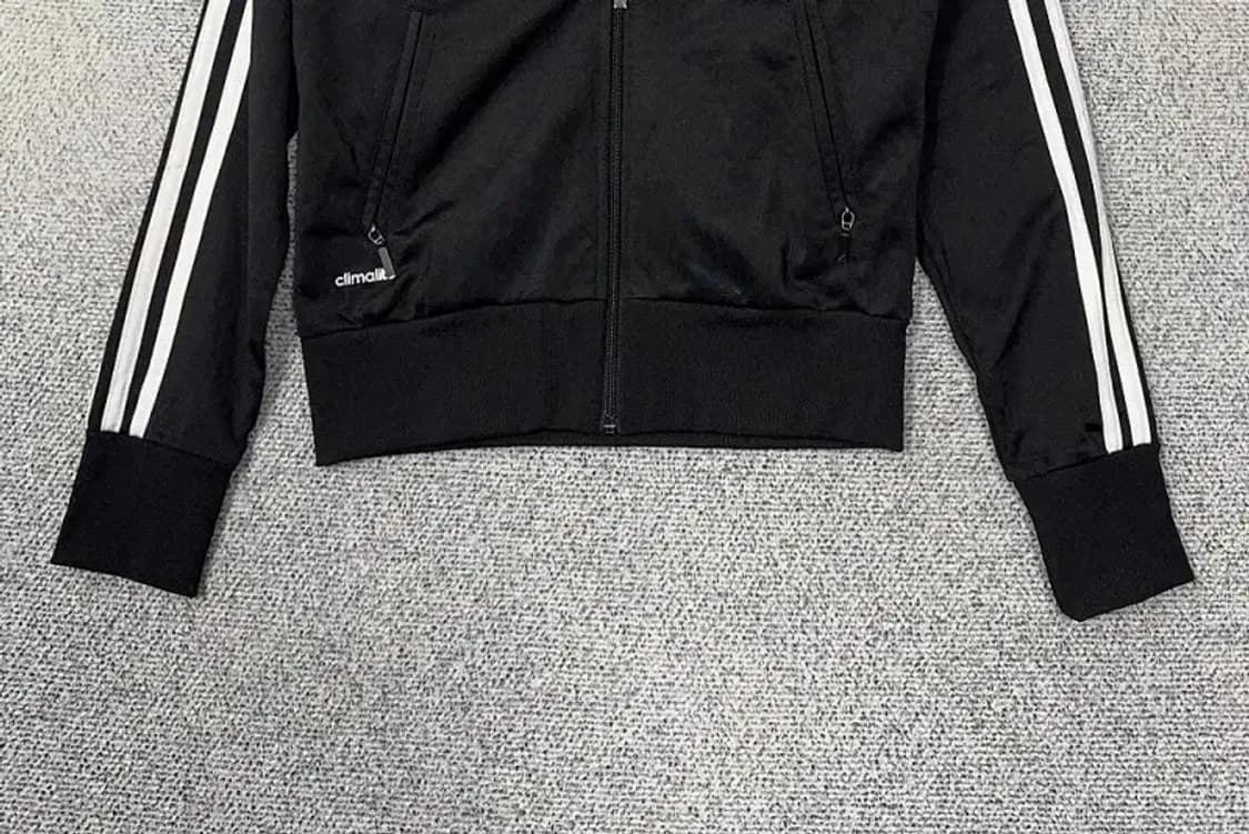 아디다스 검흰 로고 삼선 집업 저지 85 상품이미지4