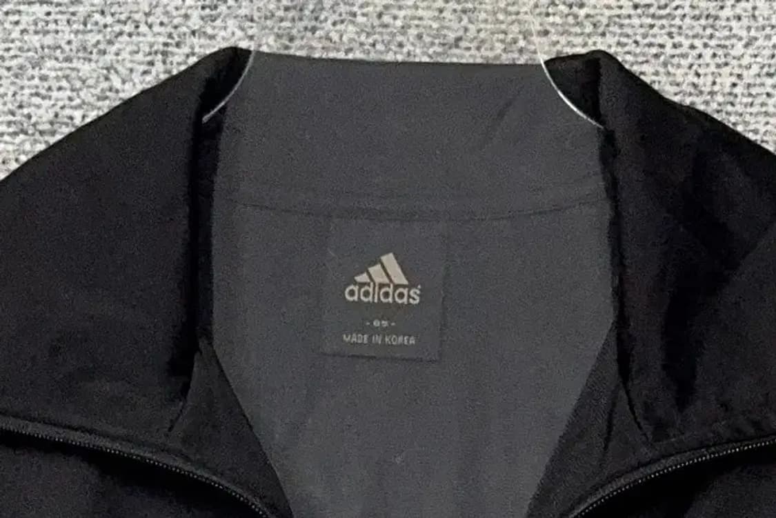 아디다스 검흰 로고 삼선 집업 저지 85 상품이미지5