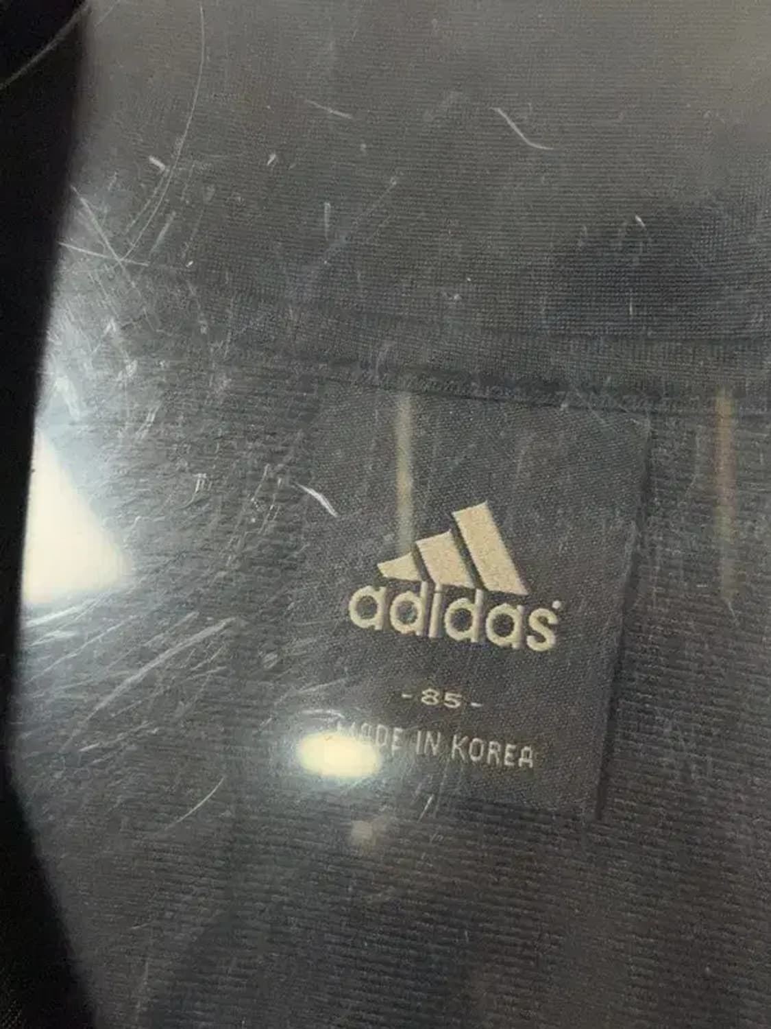 아디다스 검흰 로고 삼선 집업 저지 85 상품이미지6