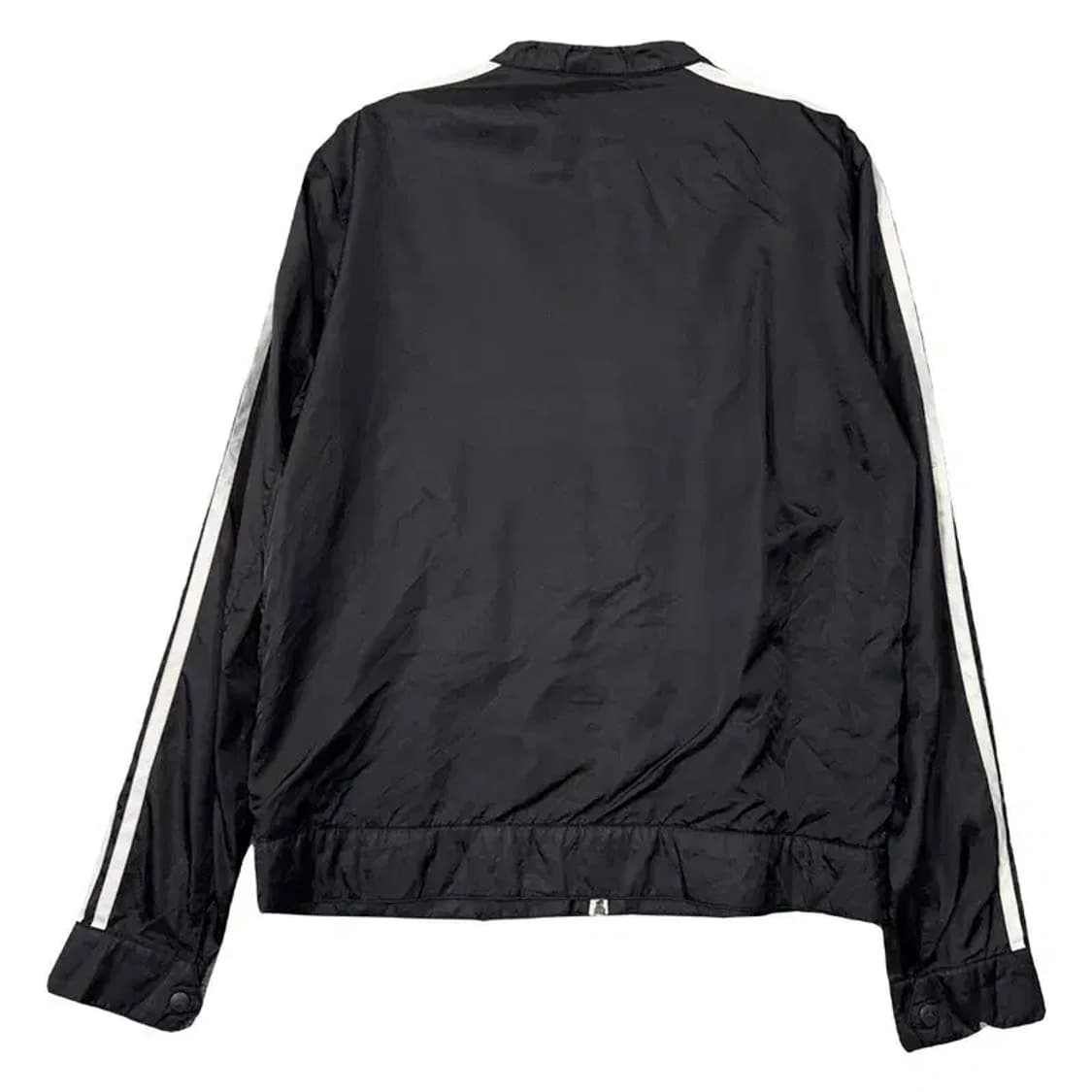 아디다스 블랙 로고 삼선 바람막이 S/S 상품이미지2