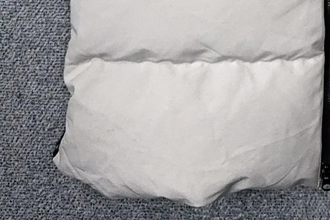 디스커버리 크림 화이트 다운 롱패딩 95 상품이미지7