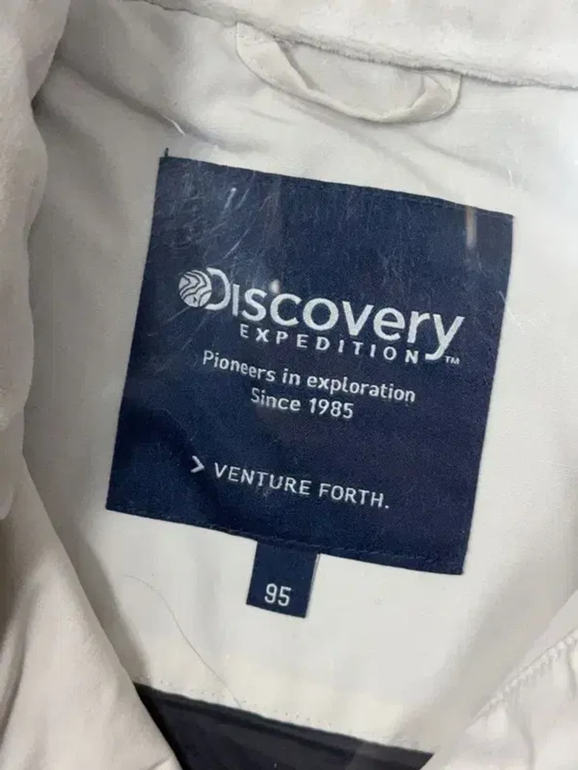 디스커버리 크림 화이트 다운 롱패딩 95 상품이미지8