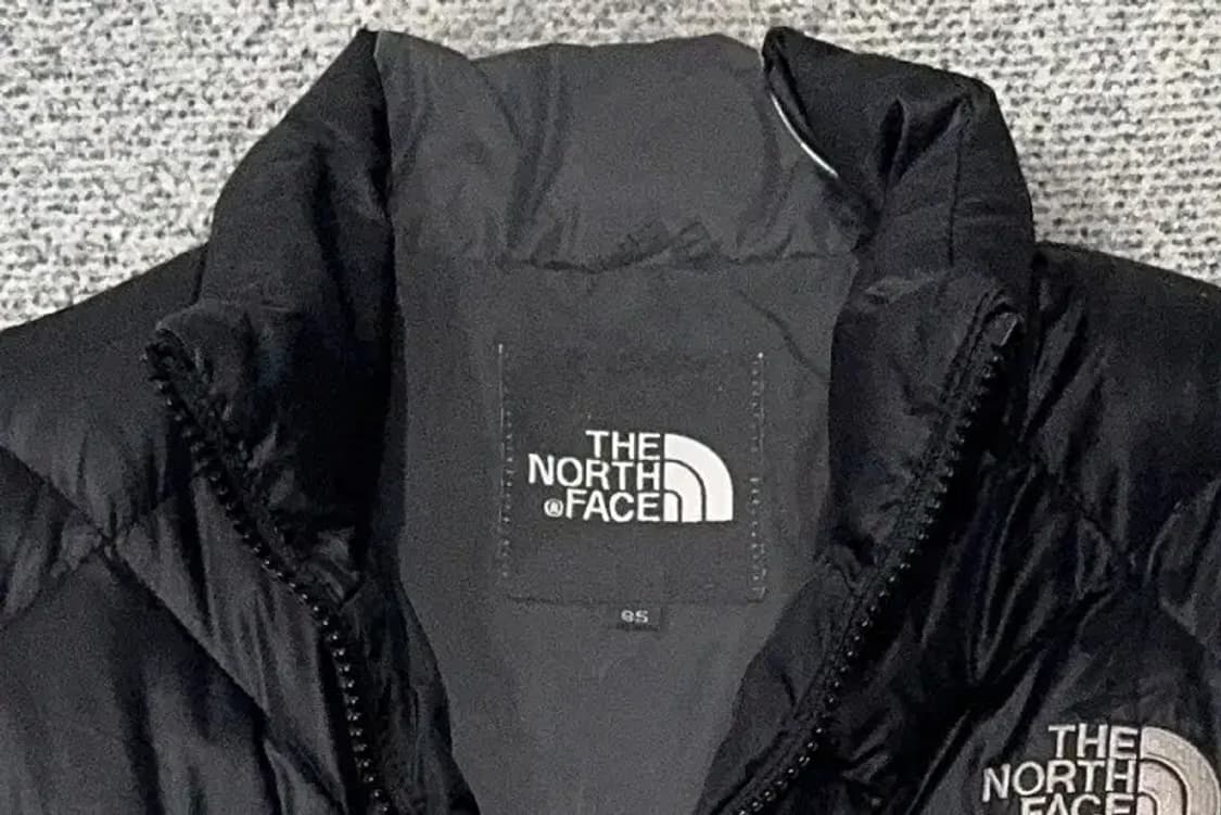 노스페이스 600 블랙 큐브 퀄팅 경량 패딩 85 상품이미지5