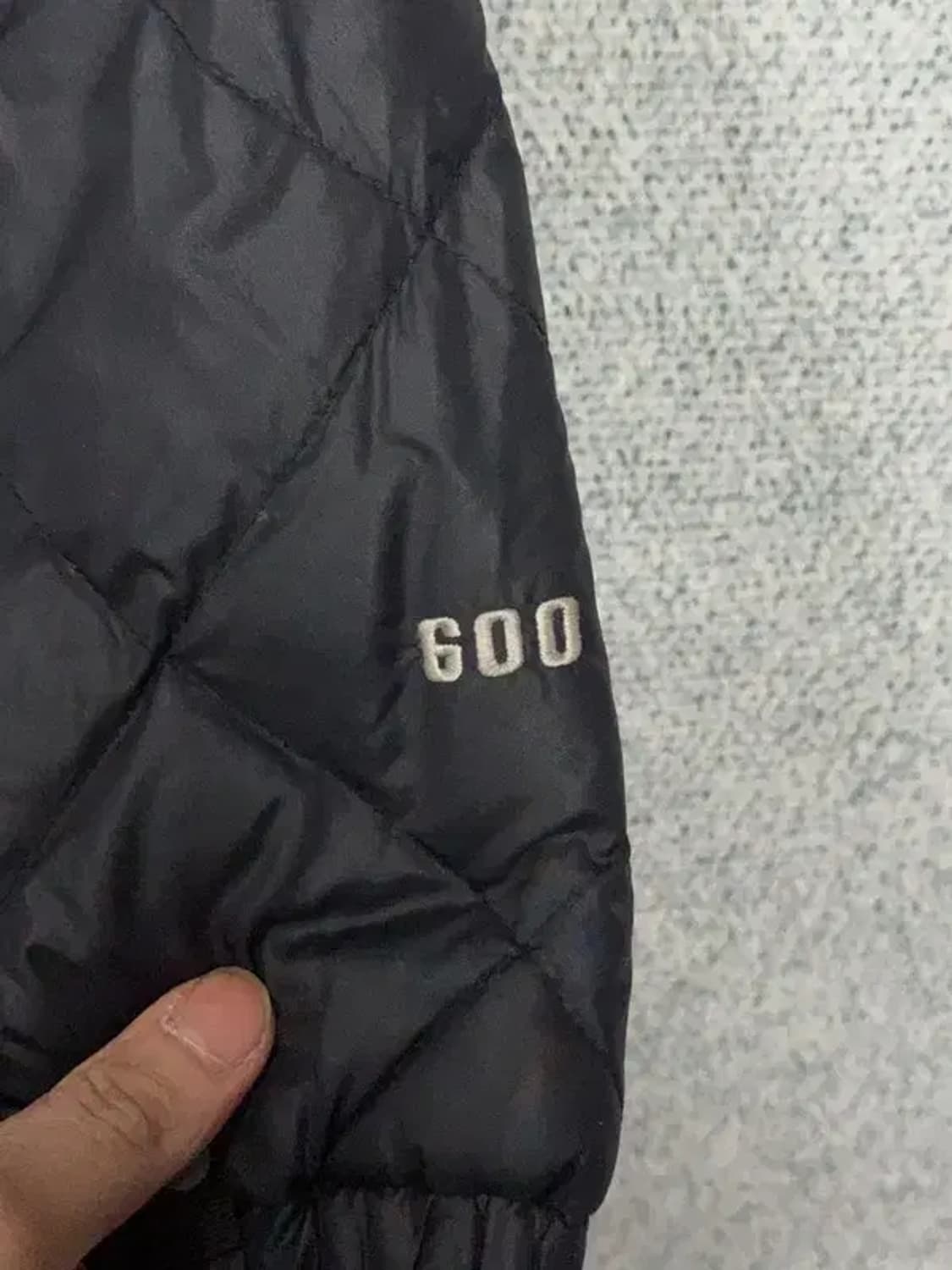 노스페이스 600 블랙 큐브 퀄팅 경량 패딩 85 상품이미지7