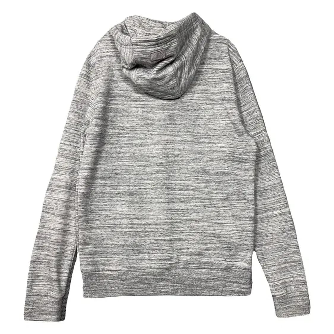 엠엘비 라이트 그레이 배색 로고 후드티 95 상품이미지2