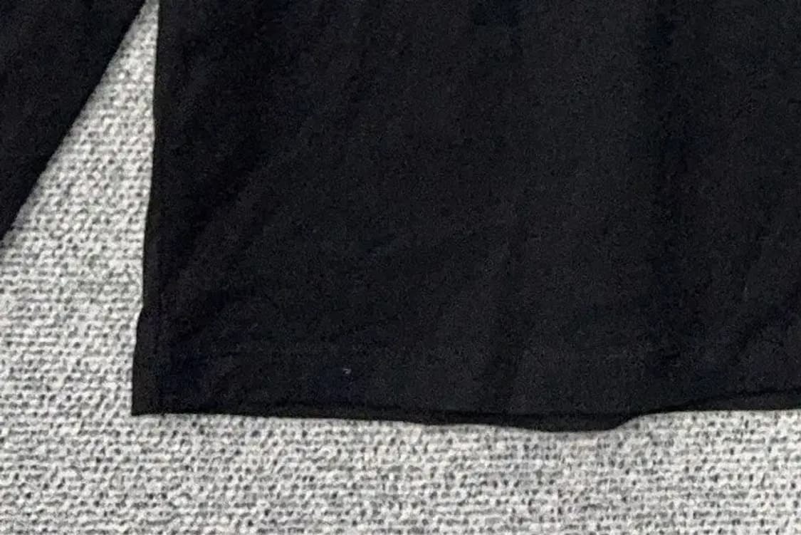 휠라 올블랙 센터 로고 긴팔티 LARGE 상품이미지6