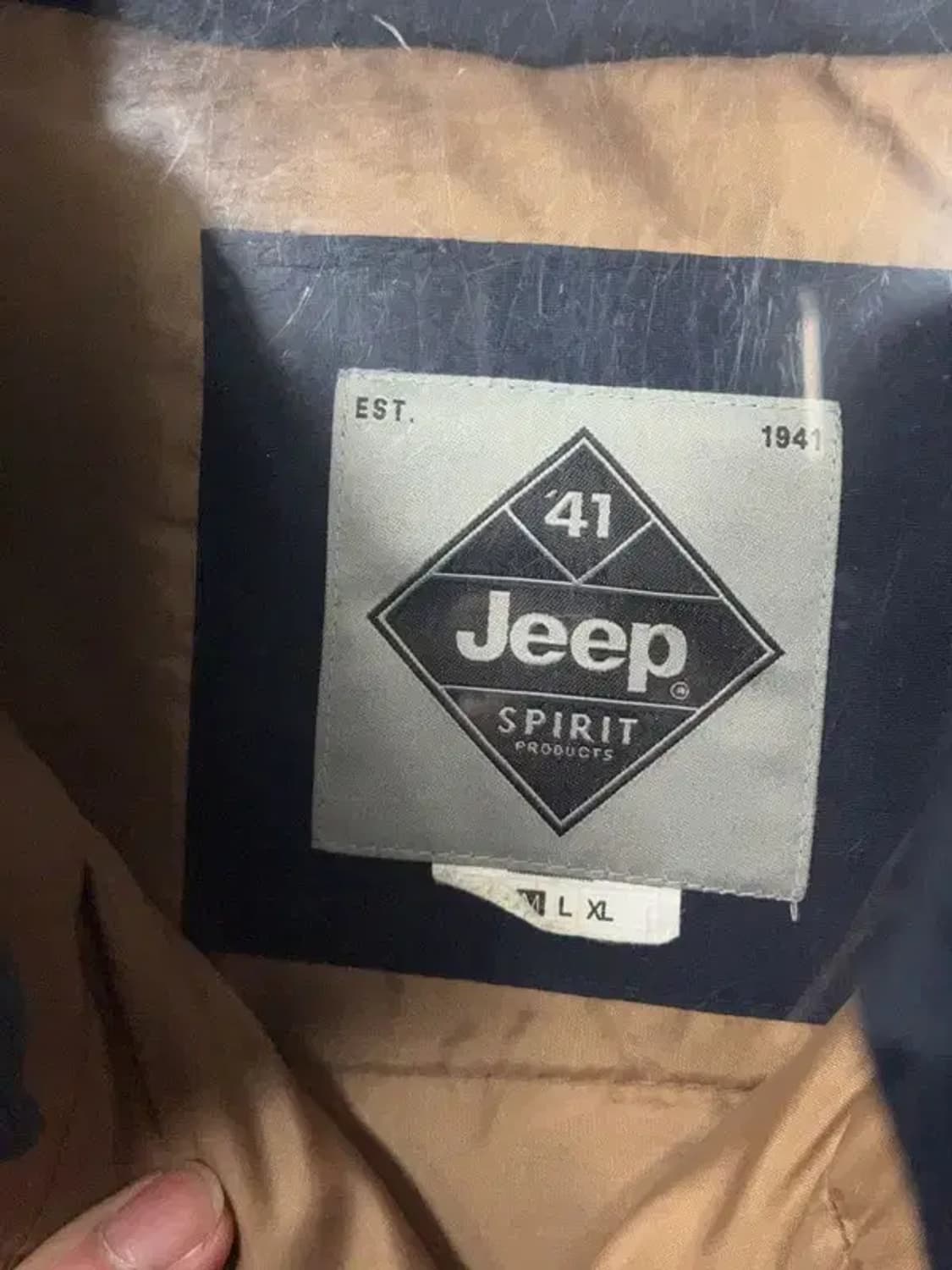 지프 네이비 후드퍼 패치 빈티지 패딩 조끼 M(95) 상품이미지7