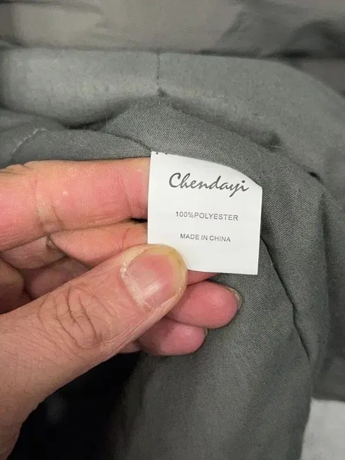 자라 그레이 끈 포인트 패딩 점퍼 M 상품이미지8