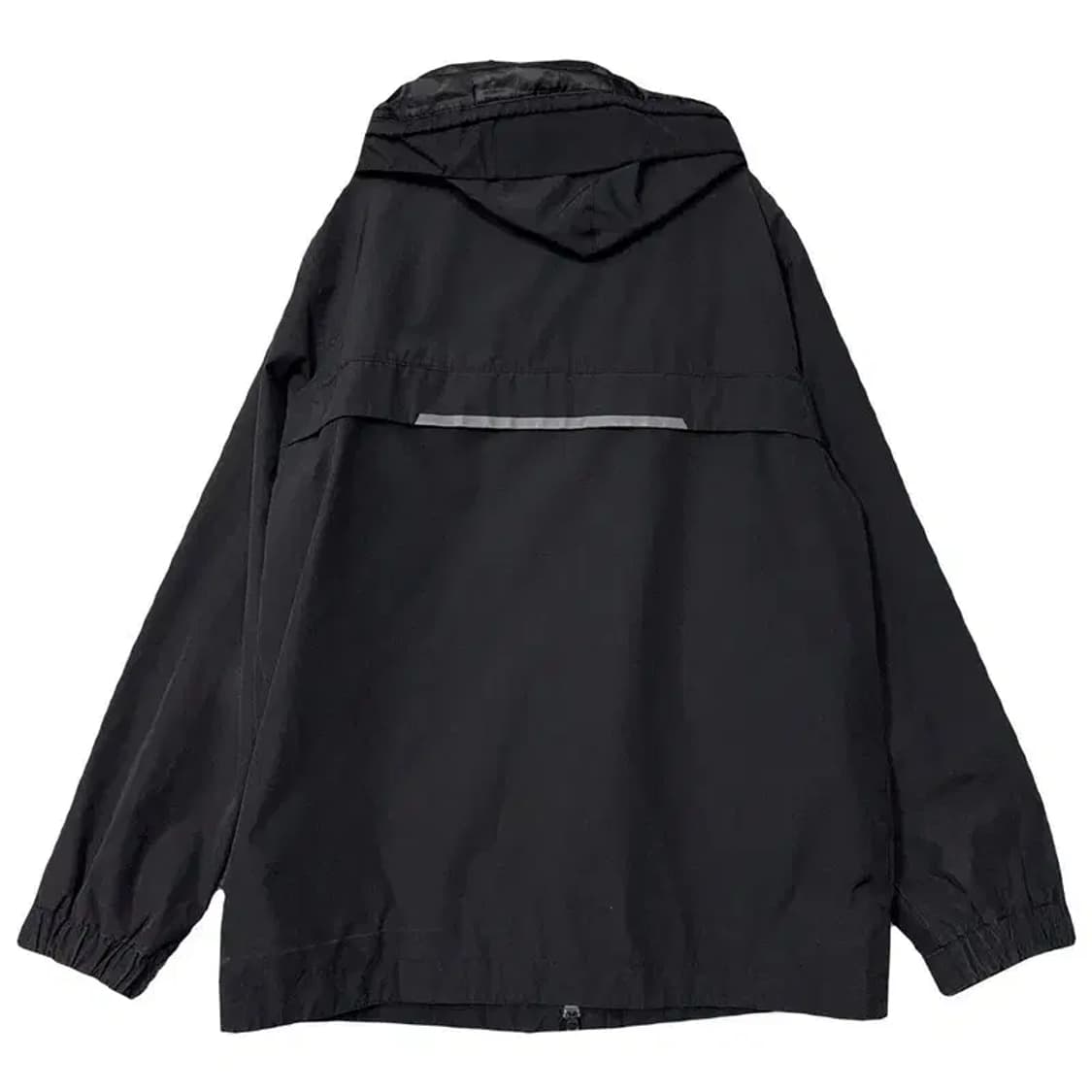 뉴발란스 블랙 로고 바람막이 윈드자켓 L 상품이미지2