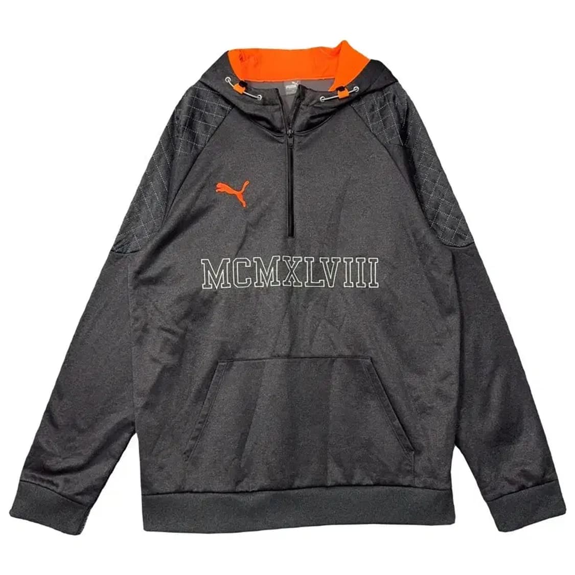 푸마 프린팅 그레이 기능성 후드티 115 상품이미지1