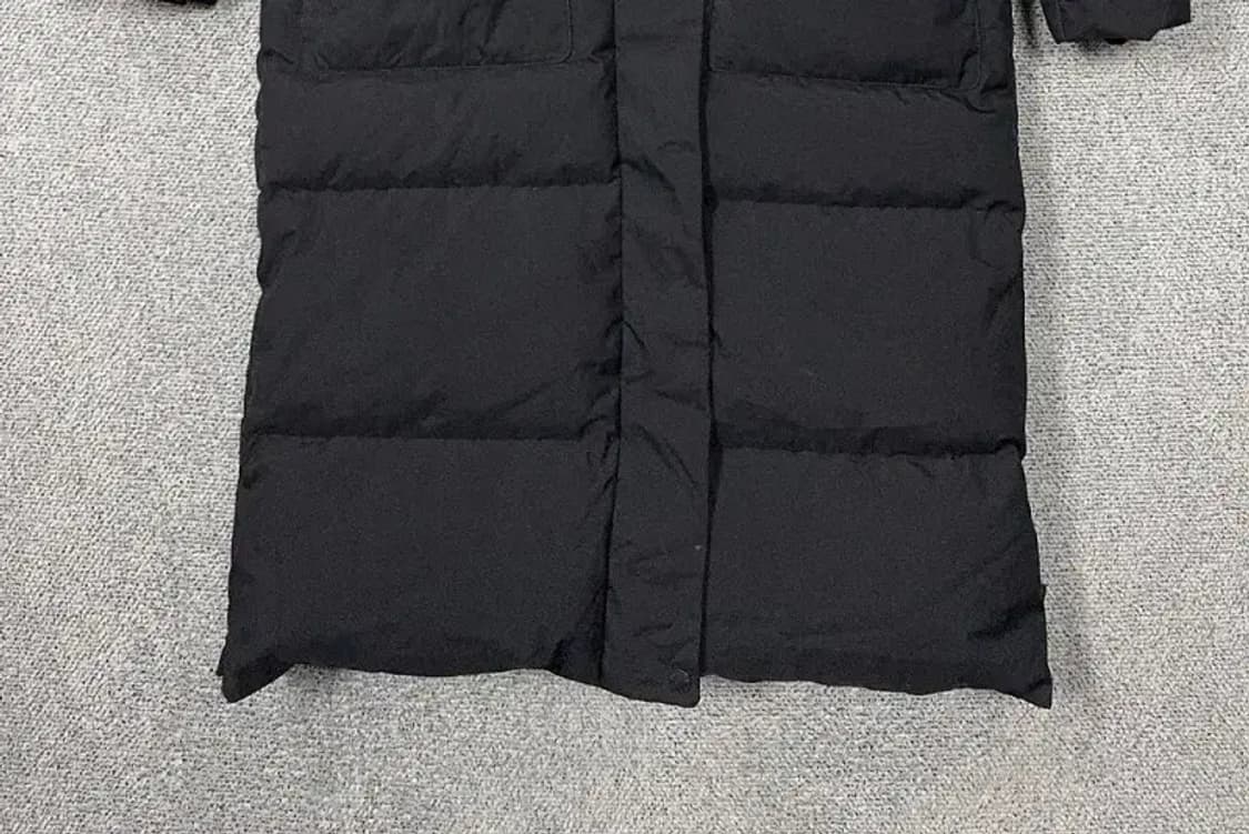 디스커버리 블랙 구스다운 롱패딩 90 상품이미지5