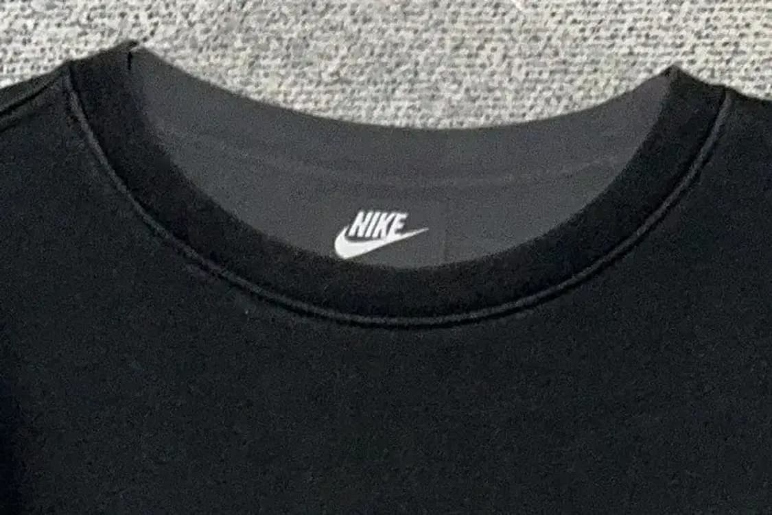 나이키 블랙 로고 맨투맨 L 상품이미지5